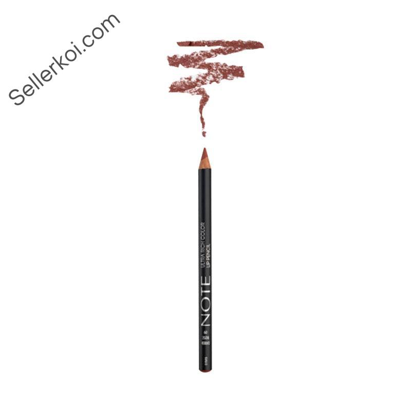 Note Ultra Rich Color Lip Pencil 02 Rose